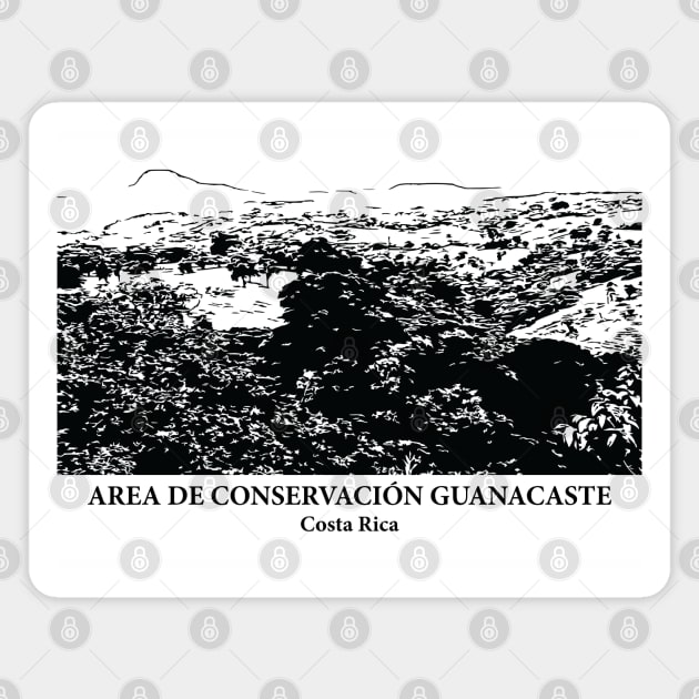 Area de Conservación Guanacaste - Costa Rica Magnet by Lakeric